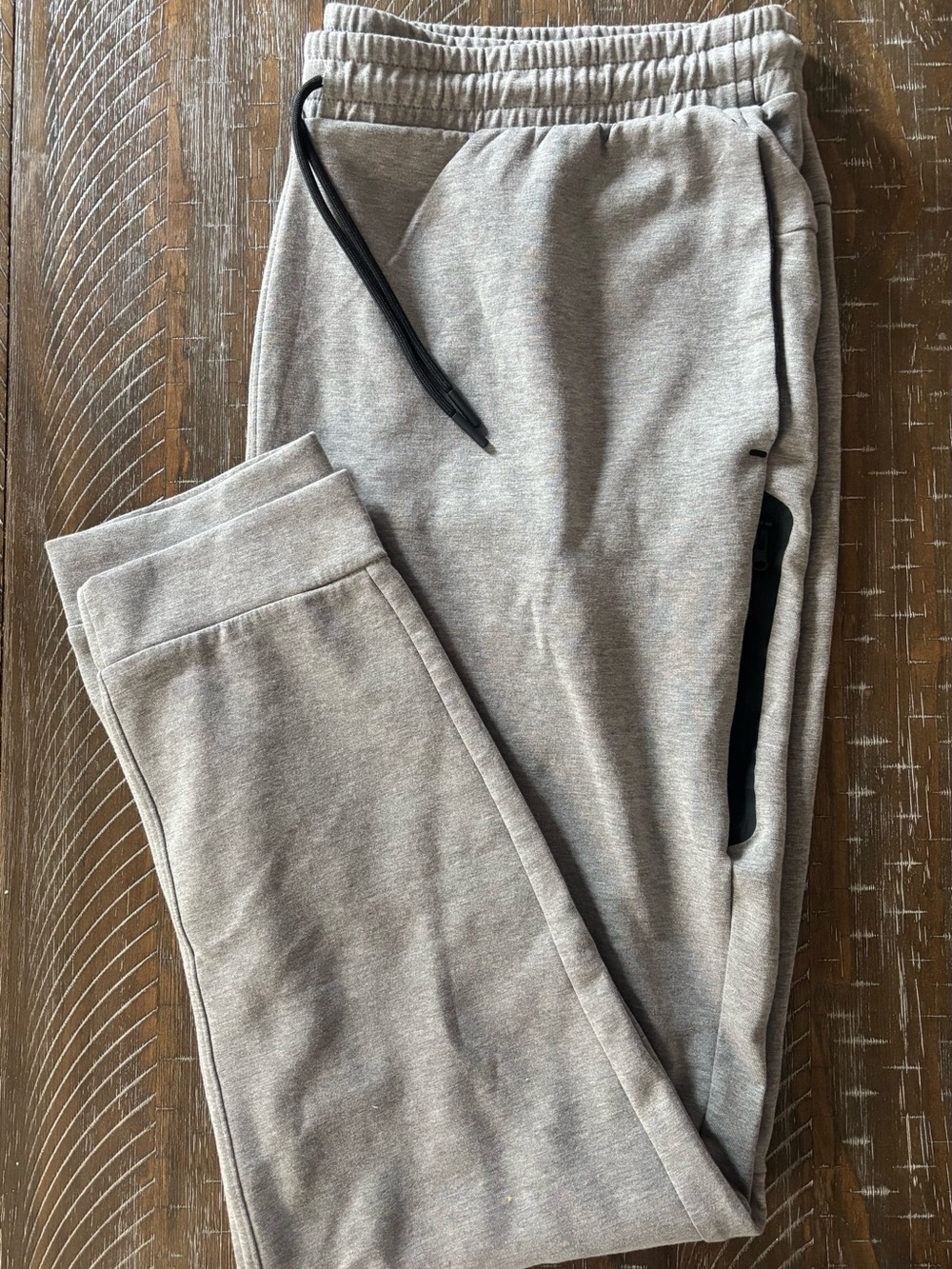 Old Navy Light Gray Men's Jogger Sweatpants with Drawstring
